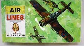 Miles Master Trainer 1/72 Scale Plastic Model Kit Air lines 4904