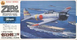 Mitsubishi A6M2 Zero 1/72 Scale Plastic Model Hasegawa A003