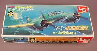 Mitsubishi KI-46 lll Dinah Recon Aircraft 1/72 Scale Plastic Model Kit LS Models A302