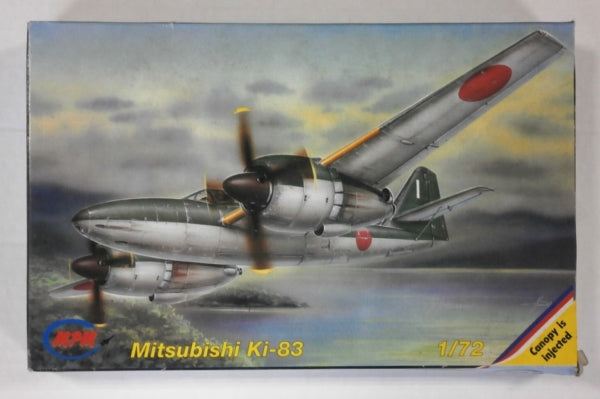 Mitsubishi Ki-83 Fighter 1/72 Scale Plastic Mofel Kit MPM 72088