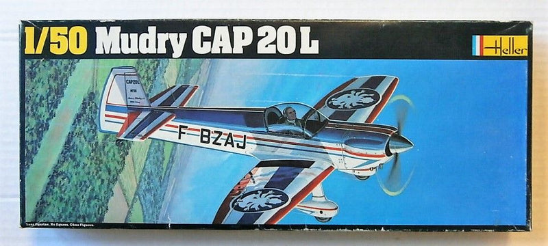 Mudry Cap 20L Lightplane 1/50 Scale Plastic Model Kit HellerL401