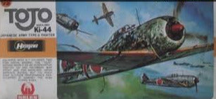 Nakajima Ki-44 Shoki Tojo Fighter 1/72 Scale Plastic Model kit Hasegawa A001