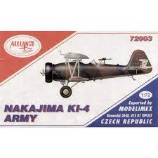 Nakajima Ki-4 A1N1 Fighter 1/72 Scale Resin Model Kit Alliance 72003