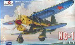 Nikitin-Shevchenko IS-1 Fighter 1/72 Scale Plastic Model Kit A-Model 7246