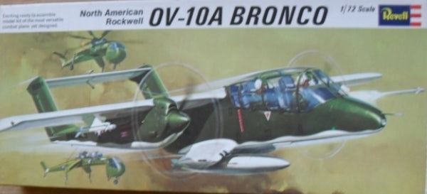 North American OV-10A Bronco 1/72 Scale Plastic Model Kit Revell H-145