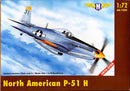 North American P-51H Mustang 1/72 Scale Plastic Model Kit Model News MN72005