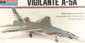 North American A-5A Vigilanye 1/72 Scale Plastic Model Kit MonogramPA177