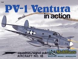 PV-1 Ventura in Action Softcover Book Squadron Signal Aircraft No.48