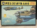 PZL-37 Los Bomber  1/72 Scale Plastic Model Kit  ZLS Plastyk S-04