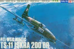 PZL TS-11 Iskra Trainer 1/72 Scale Plastic Model Kit Master Craft 7201