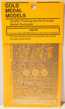 Photo Etch Set Con-Cor Alco PA/PH Locomotive  Gold Medal Models 160-49