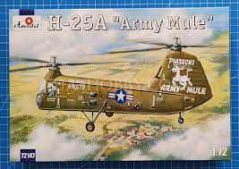 Piasecki H-25A Retriever Helicopter 1/72 Scale Plastic Model Kit AModel 72147