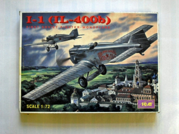 Polikarpoc I-1 Monmoplane Fighter 1/72 Scale Plastic Model Kit ICM 72051