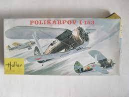 Polikarpov I-153 Chaika Fighter 1/72 Scale Plastic Model Kit Heller L099