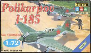 Polikarpov I-185 Fighter 1/72 Scale Plastic Model Kit Modelist 3107