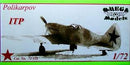 Polikarpov ITP Foghter 1/72 Scale Resin Model Kit Omega Models 72122