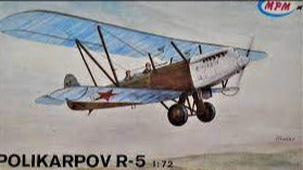 Polikarpov R-5 Bomber 1/72 Scale Plastic Model Kit MPM 7204