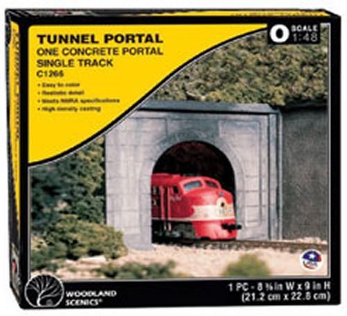O Scale Cut Stone Single Tunnel Portal Woodland SZcenics C1266