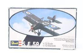 RAF S.E. 5A Fighter 1/72 Scale  Plastic Model Kit Revell 4108