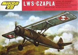 RWD -14 Czapla Reconnaissance Aircraft 1/72 Scale Plastic Model Kit ZTS Plastyk S01