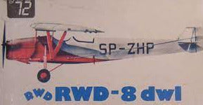 RWD -8 dwl Lightplane 1/72 Scale Plastic Model Kit PZW