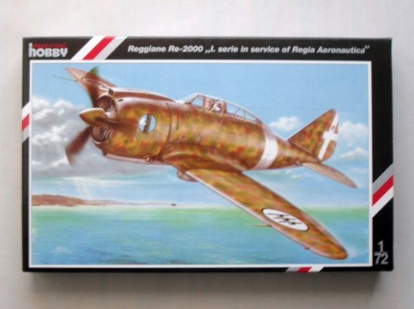 Reggiane RE 2000 Fakco 1/72 SCale Plastic Aircraft Model Kit Special Hobby 72079