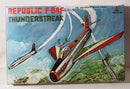 Republic F-84F Thunderstreak  Fighter 1/72 Scale Plastic Model Kit Italeri 107