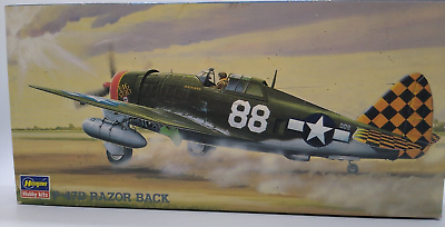 Republic P-47D Thunderbolt 1/72 Scale Plastic Model Kit Hasegawa 02507