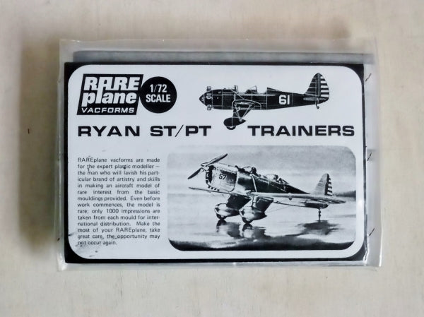 Ryan ST-PT trainer 1/72 Scale Plastic Vacuform Model Kit rareplanes