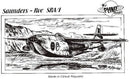 Saunders Roe SR. A/1 Flying Boat 1/72 Scale Resin Model Kit  Planet Models 044