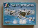 Savoia Marchetti SM79 Sparviero Bomber 1/72 Scale Plastic Model Kit Italeri 1225