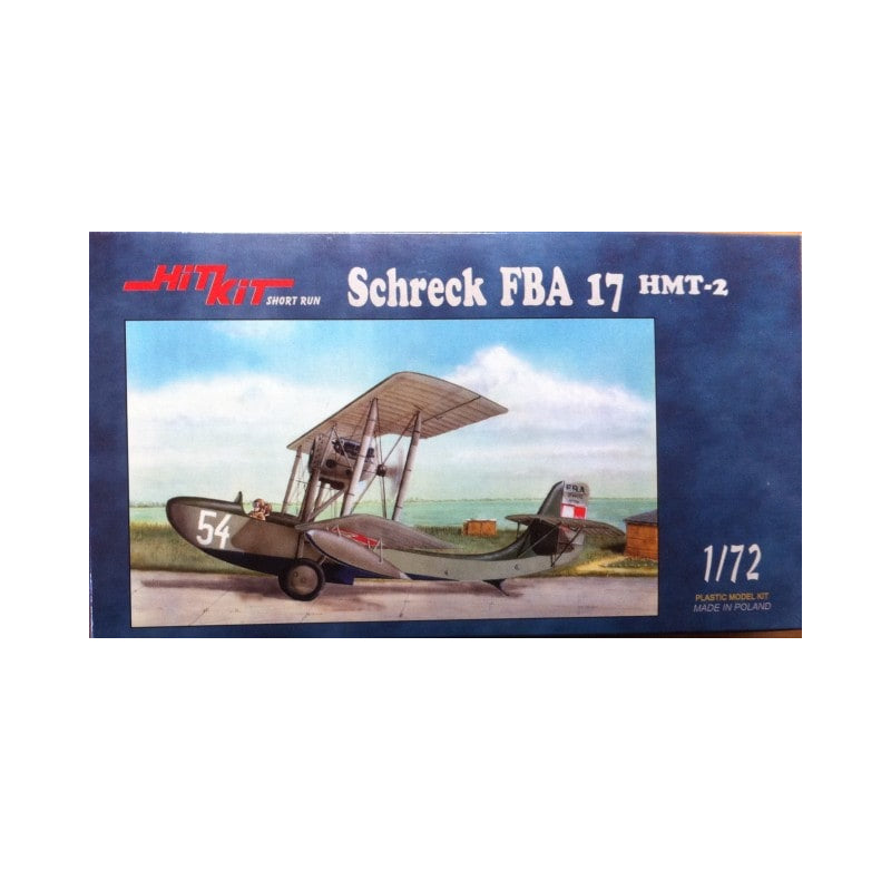 Schreck FBA 17 HE-2 Trainer 1/72 Scale Plastic Model Kit Hit Kit 015