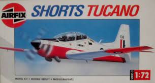 Shorts Tucano T 1 1/72 Scale Plastic Model Kit Airfix A03059