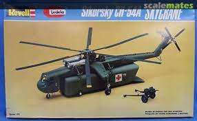 Sikorsky CH 54A Skycrane 1/72 Scale Plastic Model Kit Revell RH-258