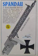 Spandau  Aircraft Gun 2" Scale Plastic Model Kit Williams Bros. WB162