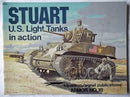 Stuart US light Tanks in Action softcover Book Squadron Signal Armour No18