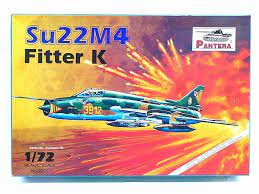 Sukhoi SU22M4 "Fitter" Fighter 1/72 Scale Plastic Model Kit Pantera 7201