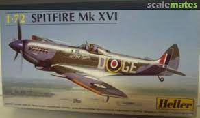 Supermrine Spitfire MK XVl  1/72 Scale Plastic Model Kit Heller 80282