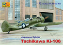 Taichikawa Ki-106 Fighter 1/72 Scale Resin Model Kit RS Models 92057