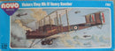 Vickers Vimy MklV Bopmber 1/72 Scale Plastic Model Kit Novi F163