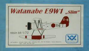 Watanabe E9W1 reconnassaince Seaplane 1/72 Scale Resin Model Kit AV Resins AV105