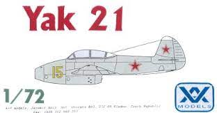 Yakovlev Yak 21 Trainer 1/72 Scale Resin Model Kit AV Resin AV108