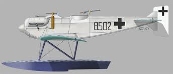 Zeppelin Lindau CS, 1 Floatplane 1/72 Scale Plastic Vacuform Model Kit Airframe 45