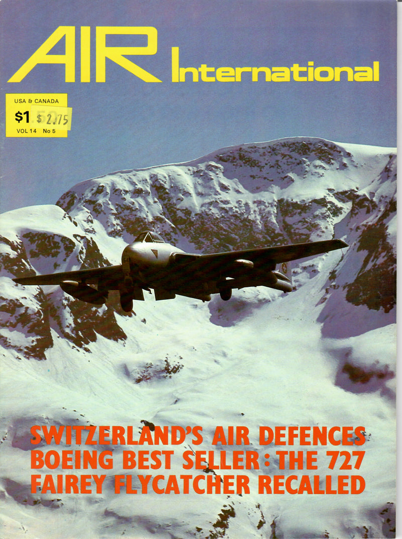AIR International  Magazine  May 1978 Volume 14 no 5