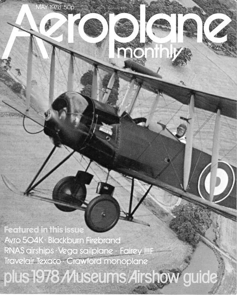 Aeroplane Monthly Magazine May 1978 Volume 6 no 5 ssue 65