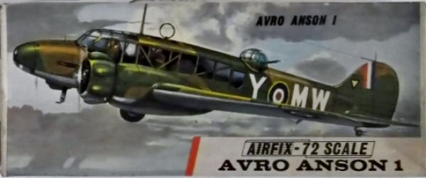 Avro Anson Mk. l Bomber1/72 Scale Plastic Model Kit Special Hobby Airfix 289