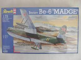 Beriev BE 6 "Madge" Seapalne 1/72 Scale Plastic Model Kit Revell 4322