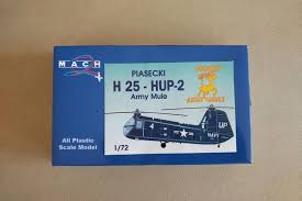 Piasecki H-25- HUP-2 Helicopter  1/72 Scale Plastic Model Kit Mach2
