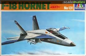 McDonnell Douglas F/A-18 Hornet 1/72 Scale Plastic Model Kit Italeri 131