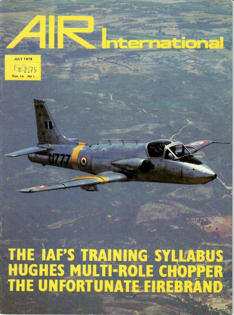 AIR International  Magazine  July 1978 Volume 15 no 1